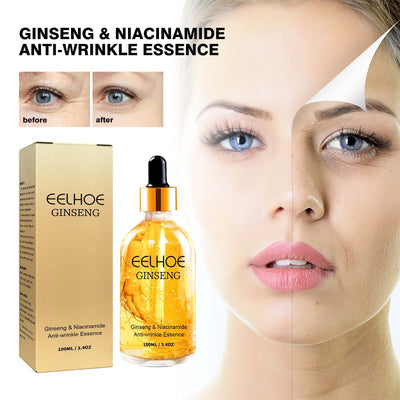 Ginseng Anti Wrinkle Serum, Ginseng Extract Liquid, Ginseng Polypeptide Anti - Ageing Essence, Korean Ginseng Essential Oil Tighten Moisturizing Smooth Skin Reduce Fine Lines, 3.4 OZ - Mrgoluckynow Ginseng Anti Wrinkle Serum, Ginseng Extract Liquid, Ginseng Polypeptide Anti - Ageing Essence, Korean Ginseng Essential Oil Tighten Moisturizing Smooth Skin Reduce Fine Lines, 3.4 OZ0Mrgoluckynow CJJY217426201AZ