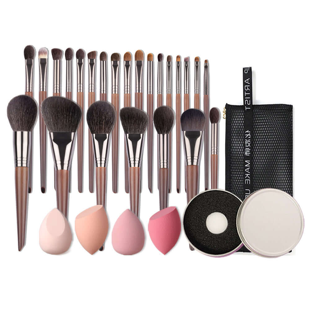 Natural Makeup Brushes Set Eyeshadow Make Up Brush Goat - Mrgoluckynow Natural Makeup Brushes Set Eyeshadow Make Up Brush Goat0Mrgoluckynow CJHZ170906103CX