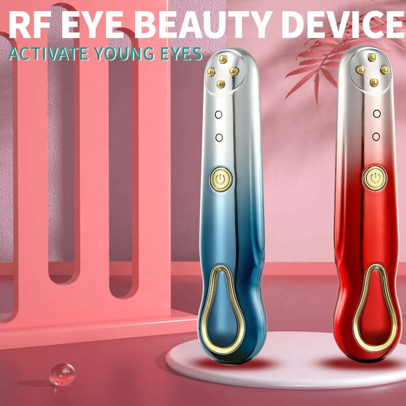 RF Radio Frequency Eye Massager Anti - Ageing Wrinkle Massager Portable Electric Device Dark Circle Facials Vibration Massage Pen - Mrgoluckynow RF Radio Frequency Eye Massager Anti - Ageing Wrinkle Massager Portable Electric Device Dark Circle Facials Vibration Massage Pen0Mrgoluckynow CJMB146289701AZ